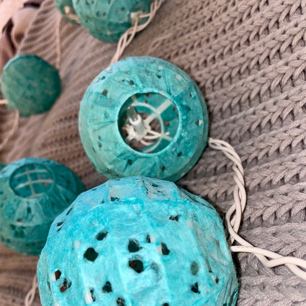 Blue Lantern Lights